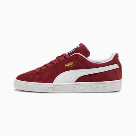 Sneakers Suede Classic unisex, Team Regal Red-PUMA White, small