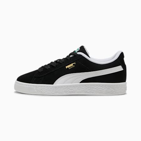 Suède Classic sneakers voor kinderen, PUMA Black-PUMA White, small