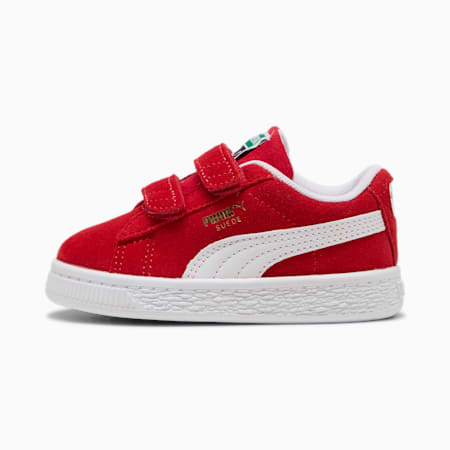 Sneakers Suede Classics per bimbi ai primi passi, For All Time Red-PUMA White, small