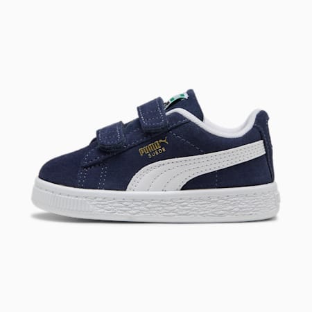 Suède Classic sneakers voor kleuters, PUMA Navy-PUMA White, small