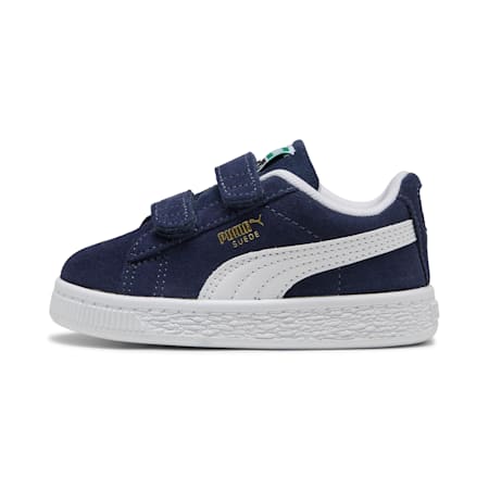 Suede Classic Sneakers Toddler, PUMA Navy-PUMA White, small