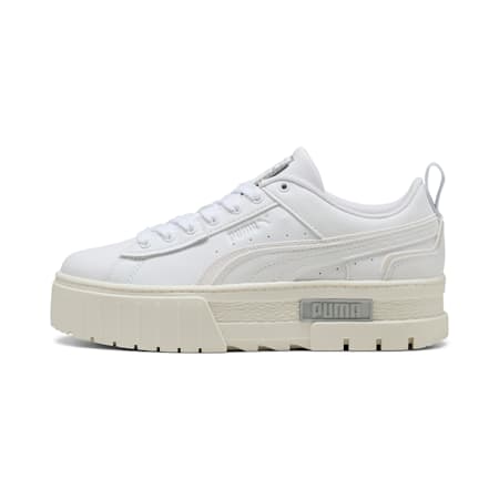 Mayze UT Reflect Sneakers Damen, PUMA White-PUMA White-PUMA Silver, small