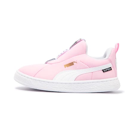 Sepatu Kets Anak-anak SLIPTECH™ OG Joyflex Suede, Pearl Pink-PUMA White, small-IDN