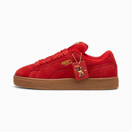 Suede XL OP Unisex Sneakers, For All Time Red, small-AUS