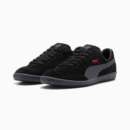 Puma classic black and white best sale