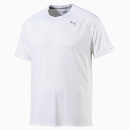 Running Men's T-Shirt, Puma White, small-SEA