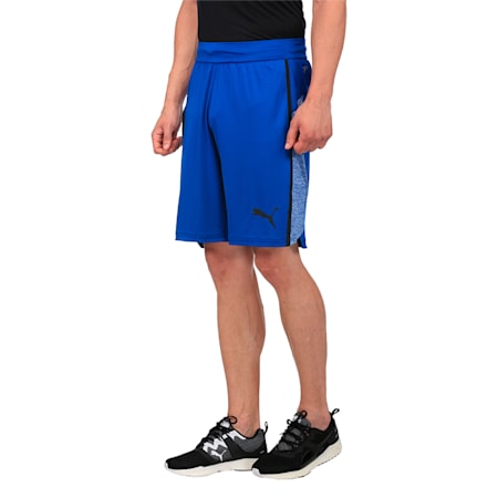 Active Training Men's Bonded Tech Shorts, TRUE BLUE-TRUE BLUE Heather, small-IND