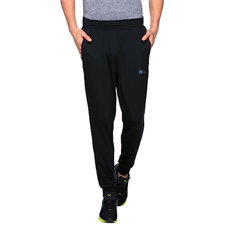 Active Training dryCELL Men's Tech Fleece Trackster Pants, Puma Black, small-IND