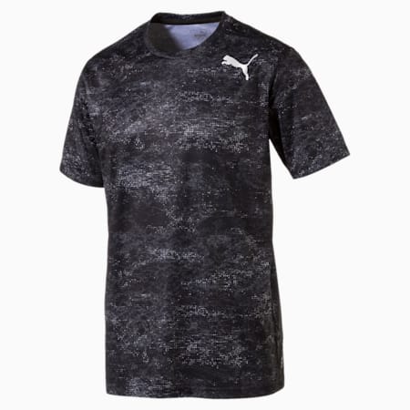 Training Men's Tech Graphic T-Shirt, puma white-Black, small-SEA