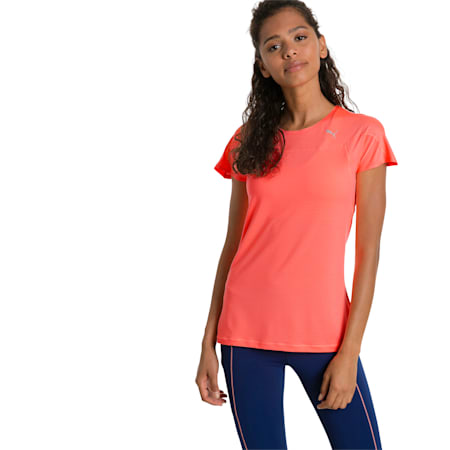 Running Women's Speed T-Shirt, Nrgy Peach, small-IND
