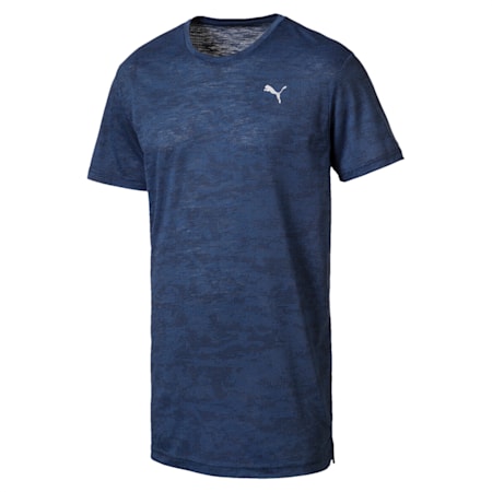 drirelease Graphic Men's Short Sleeve Training Tee, Sargasso Sea, small-IND
