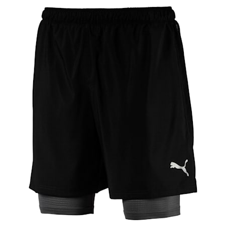 Running Men's IGNITE 2-in-1 Shorts, Puma Black, small-SEA