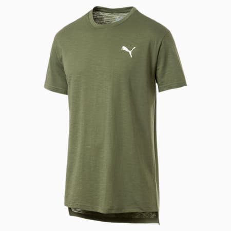 Energy Short Sleeve dryCELL Training T-Shirt, Olivine Heather, small-IND