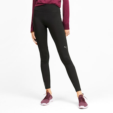 IGNITE Women's Running Tights, Puma Black, small-SEA