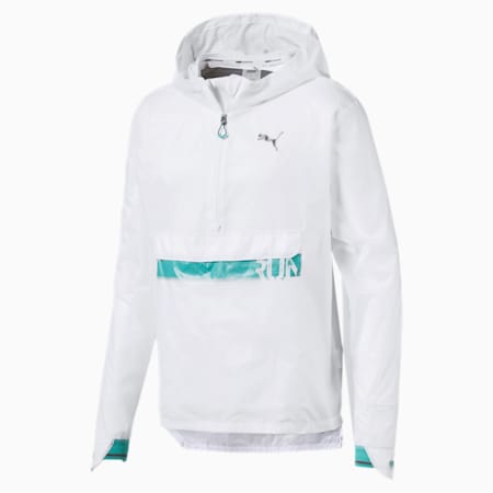 puma yellow running jacket