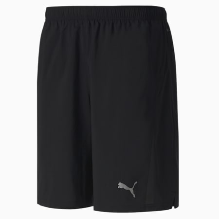 puma essentials sweat shorts in black