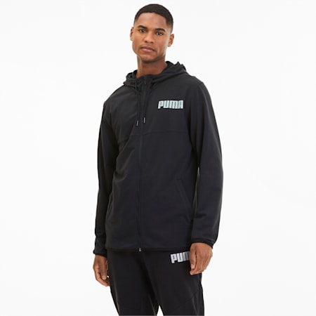 Collective Warm up Jacket, Puma Black, small-IND