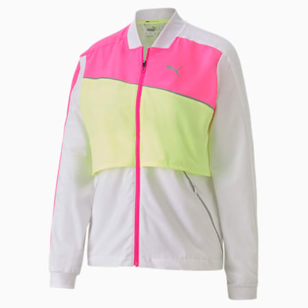 colorful puma jacket