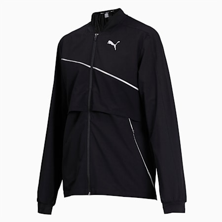 puma yellow running jacket