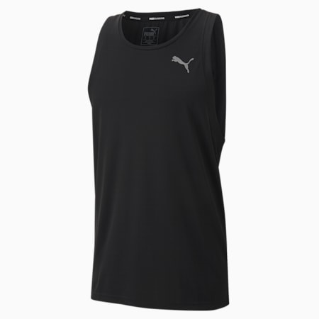 Favourite Men's Running Tank Top, Puma Black, small-SEA