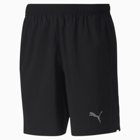 Favourite Woven Session 7" Men's Running Shorts, Puma Black, small-SEA