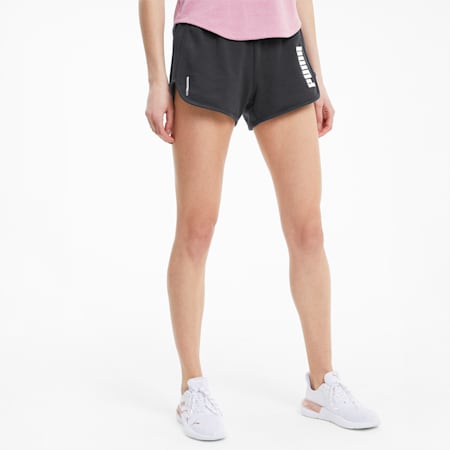 Favourite Fleece Women's Training Shorts, Puma Black, small-AUS