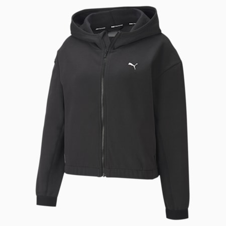 ladies black puma hoodie