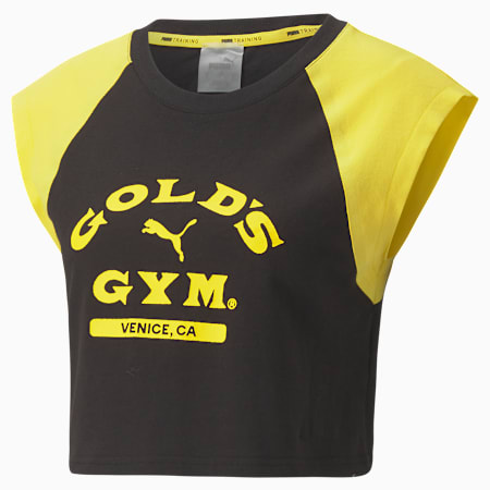 Puma X Gold S Gym Women S Cropped Tee Puma Us