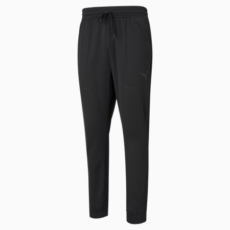 Tech Knit Men's Training Joggers, Puma Black, small-AUS