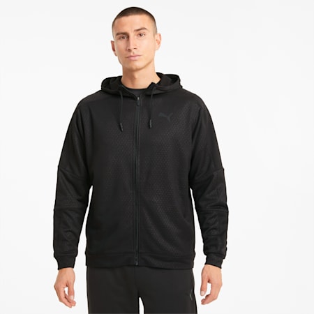 Activate Full-Zip Men's Training Jacket, Puma Black, small-PHL