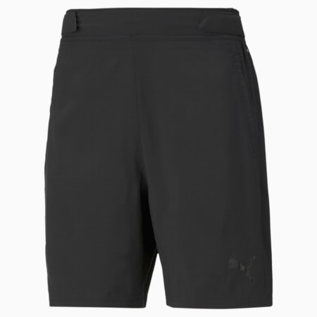 Woven 7" Men's Training Shorts, Puma Black, small-NZL