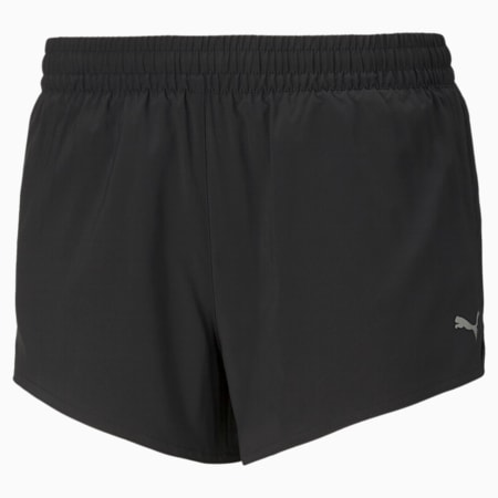 런 Favorite 우븐 3인치 쇼츠 반바지/RUN FAV WOVEN 3" SHORT, Puma Black, small-KOR