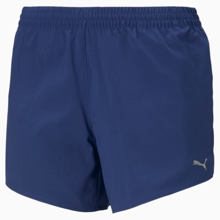 Favourite Woven 5" Women's Running Shorts, Elektro Blue, small-SEA