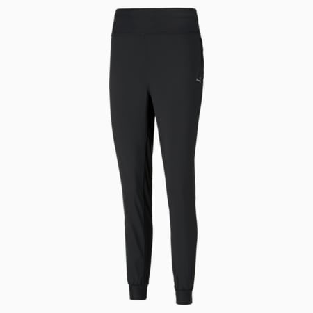 런 Favorite 테이퍼드 팬츠/RUN FAV TAPERED PANT, Puma Black, small-KOR