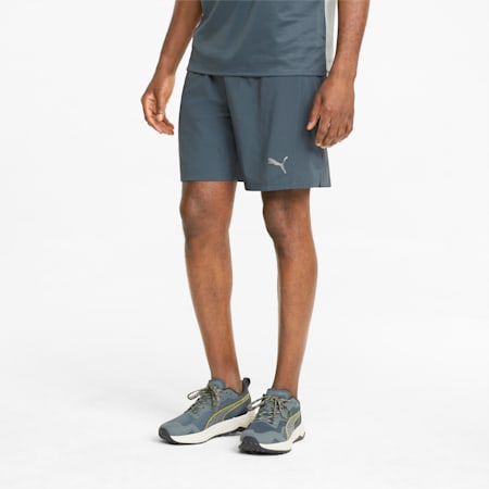 Favourite Woven 7" Session Men's Running Shorts, Dark Slate, small-SEA