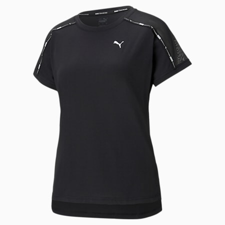 Logo Boyfriend Women's Training Relaxed T-shirt, Puma Black, small-IND
