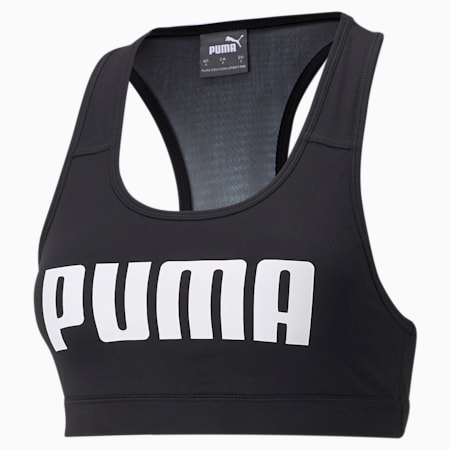 Brassière de fitness moyenne intensité 4Keeps Femme, Puma Black, small