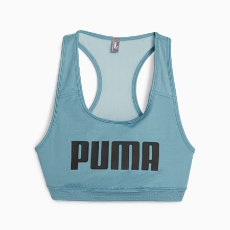 Puma Teal Sports Bra Size L - 54% off