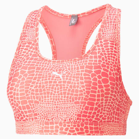 Mid 4Keeps Graphic  Training Bra, Loveable-Pebble AOP, small-THA