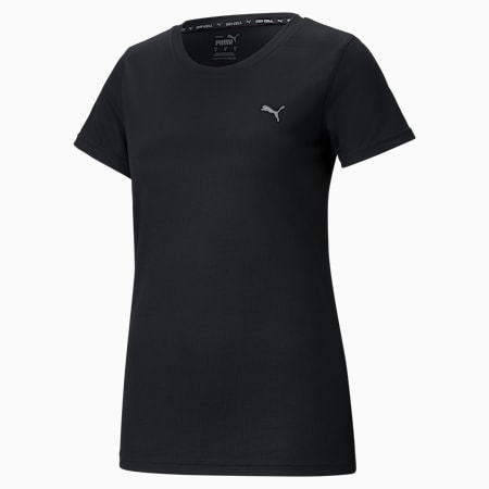 Performance Trainings-T-Shirt Damen, Puma Black, small