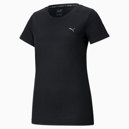 Performance Training Tee Women, Puma Black, small-SEA