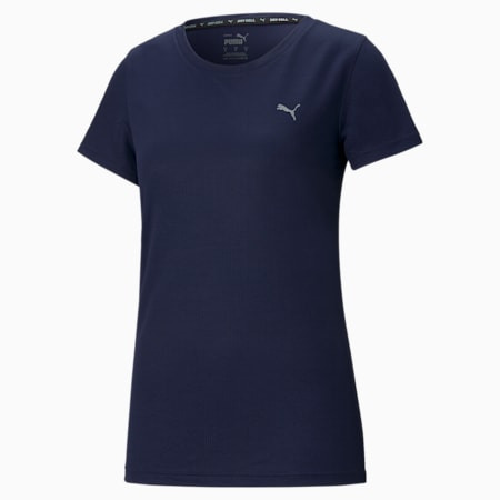 Performance Regular Fit Women's Training  T-shirt, Peacoat, small-IND