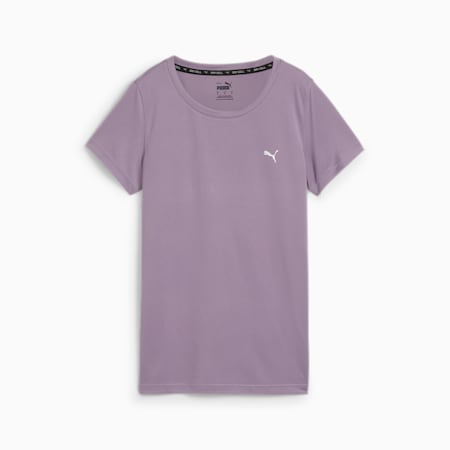 เสื้อยืดออกกำลังผู้หญิง Performance, Pale Plum, small-THA