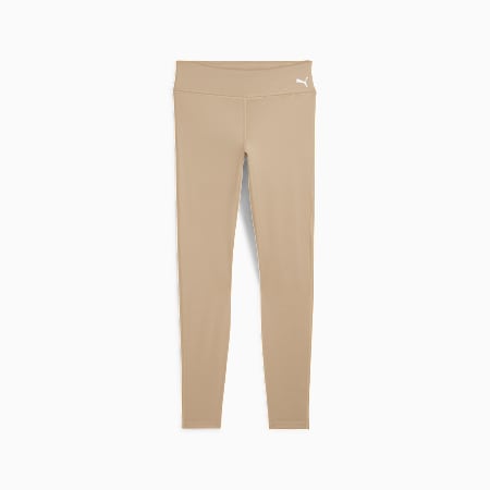 Performance Full-Length Women's Training Leggings, Prairie Tan, small