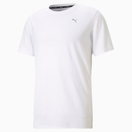 T-shirt da allenamento a maniche corte Performance uomo, Puma White, small