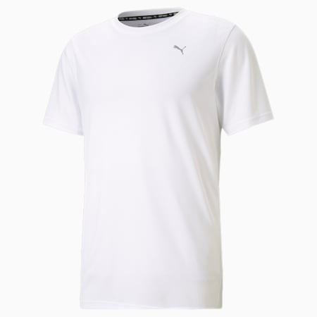 Performance Herren Trainings-T-Shirt, Puma White, small