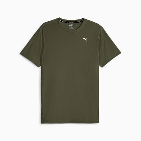 Performance Short Sleeve Men's Training Tee, Myrtle, small-IDN