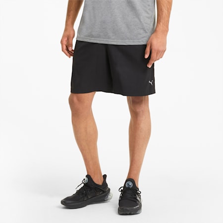 Performance Woven 7” Training Shorts Men, Puma Black, small-SEA