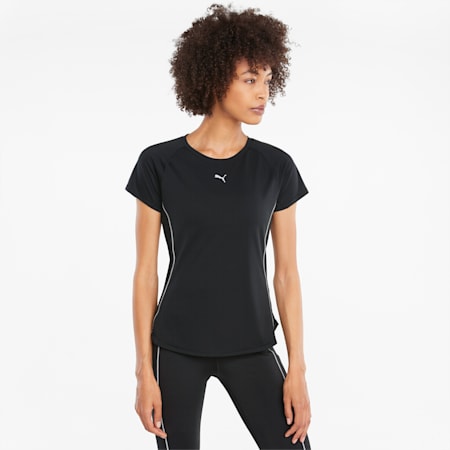 T-shirt de course à manches courtes COOLADAPT femme, Puma Black, small
