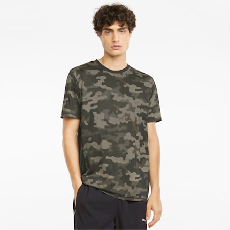 Graphic Short Sleeve Men’s Running Tee, Grape Leaf-Puma Black, small-PHL